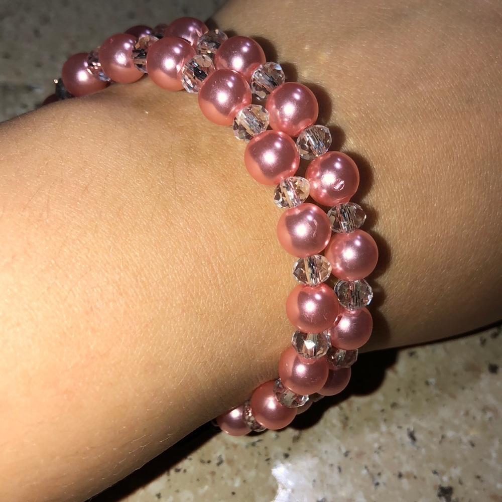 Light pink bracelet